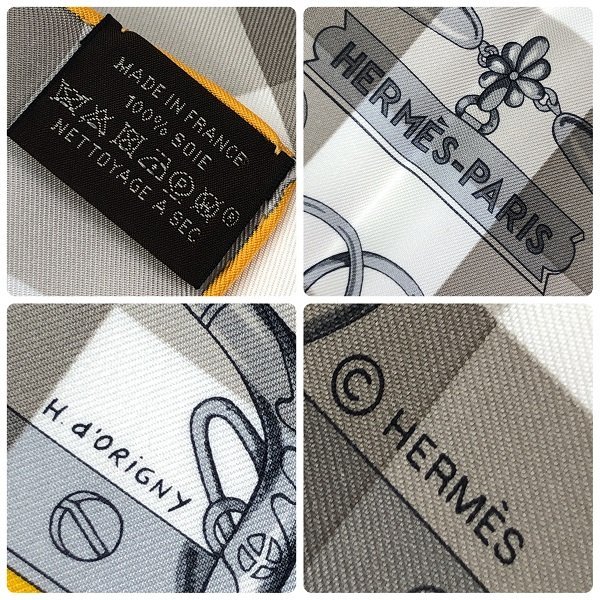 未使用 HERMES エルメス スカーフ カレ90 超美品 MORS et Gourmettes 
