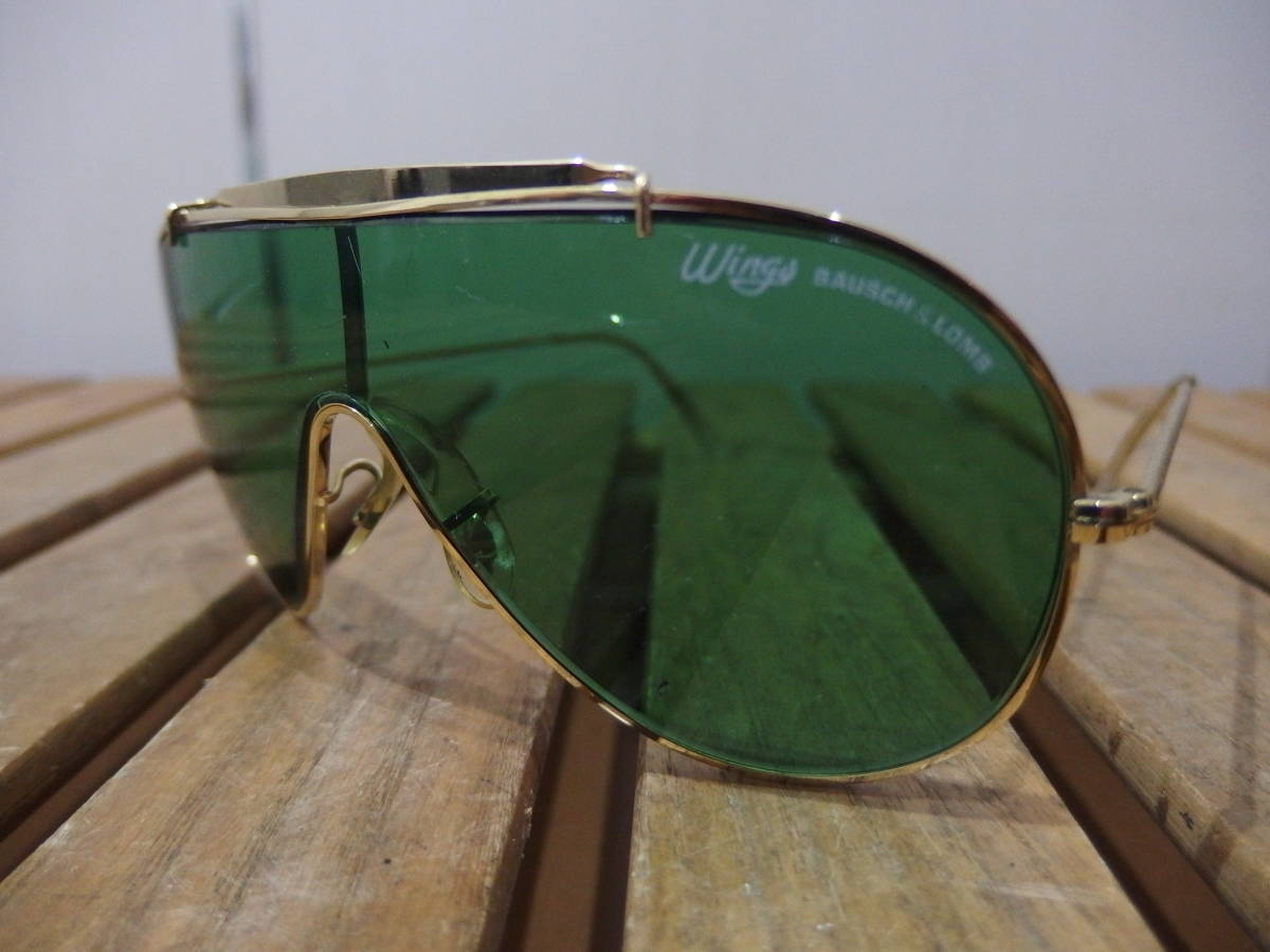 美品 BAUSCH&LOMB RAY-BAN Wings ドイツ製 ボシュロムレイバン 