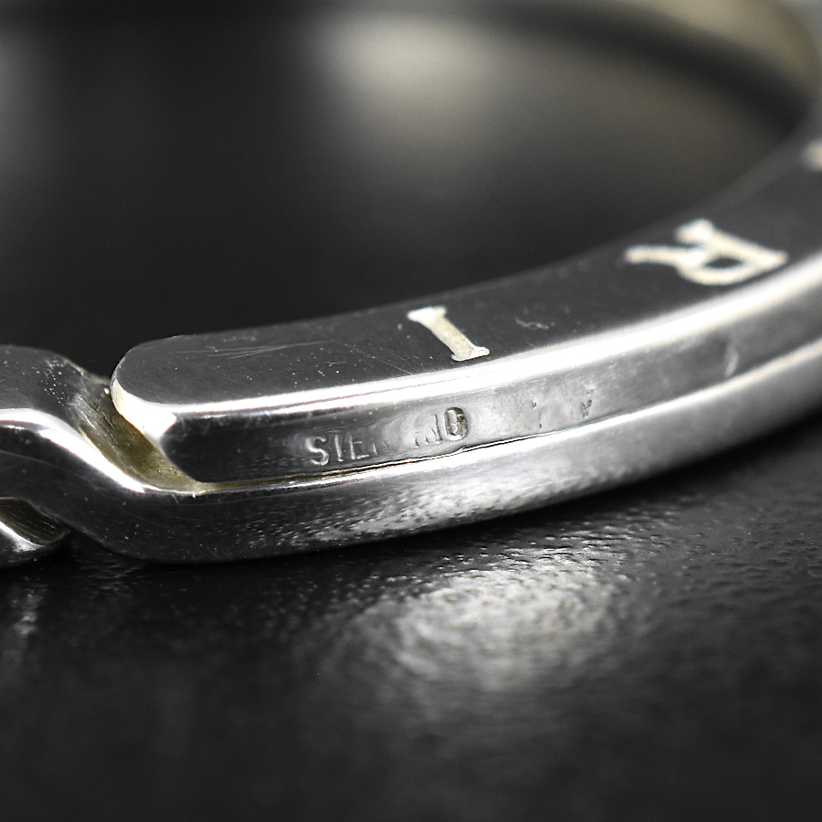 ファッション小物 極美品 BVLGARI ブルガリ キーリング ビーゼロワン