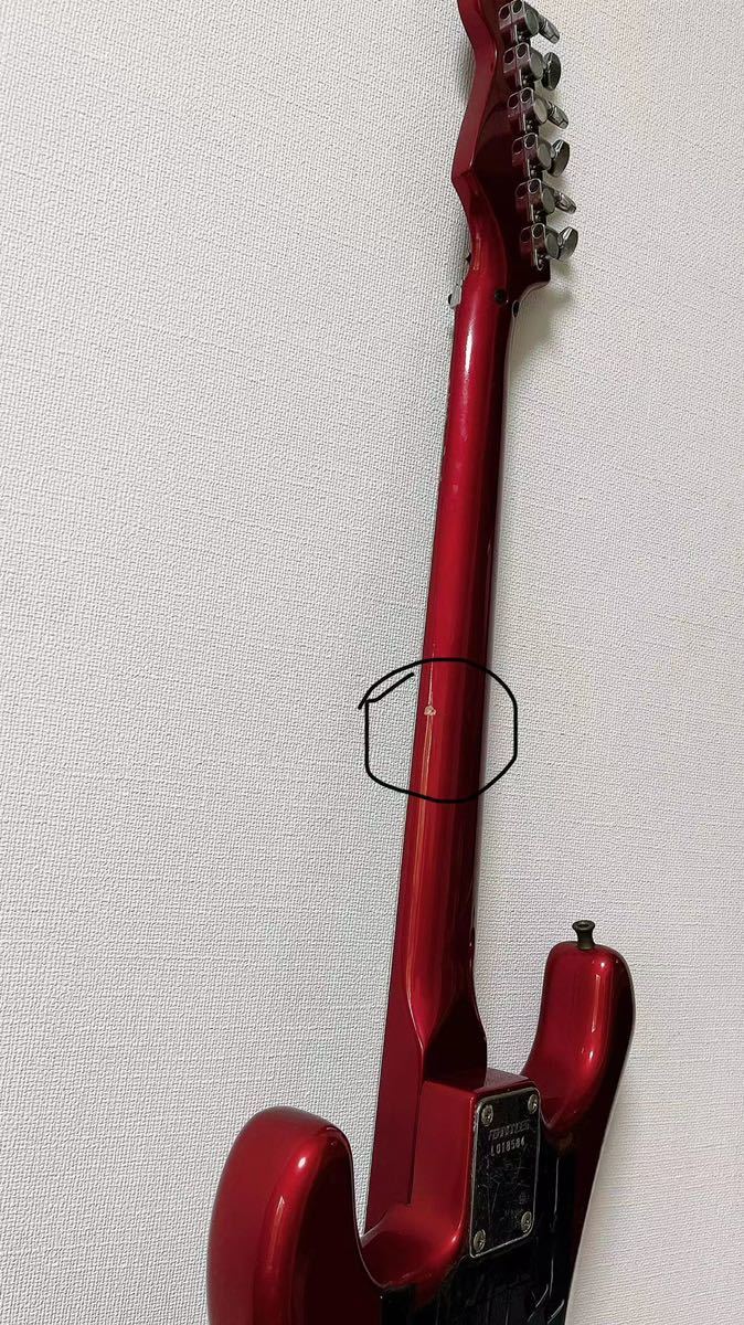 FERNANDES フェルナンデス エレキギターTHE FUNCTION Custom Body Red