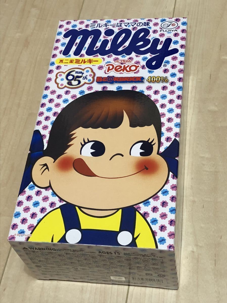高品質，正規品 ベアブリック be@rbrick ペコちゃん 400% 65th 限定 レア メディコムトイ(キューブリック、ベアブリック)｜売買されたオークション情報、yahooの商品情報をアーカイブ公開 - オークファン キューブリック、ベアブリック
