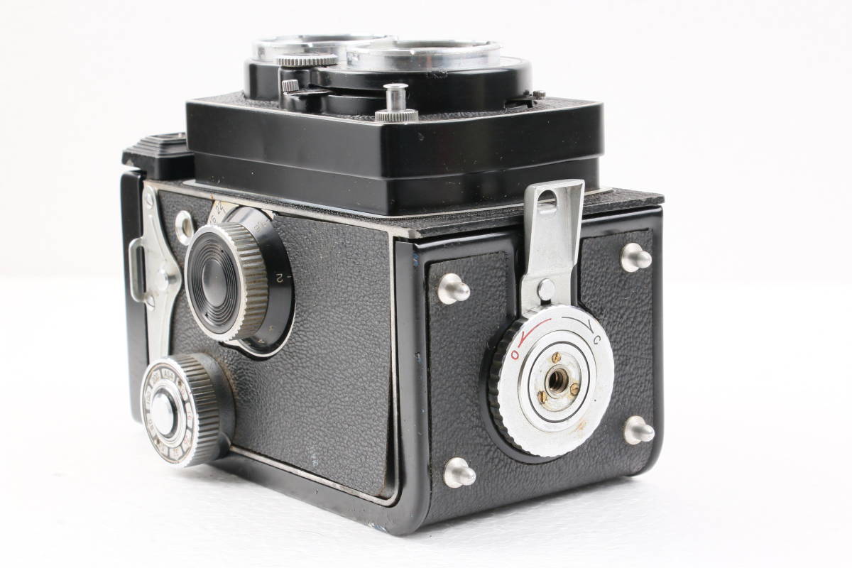 YASHICAFLEX 新B型 二眼レフ ケース付き サンプル画像あり