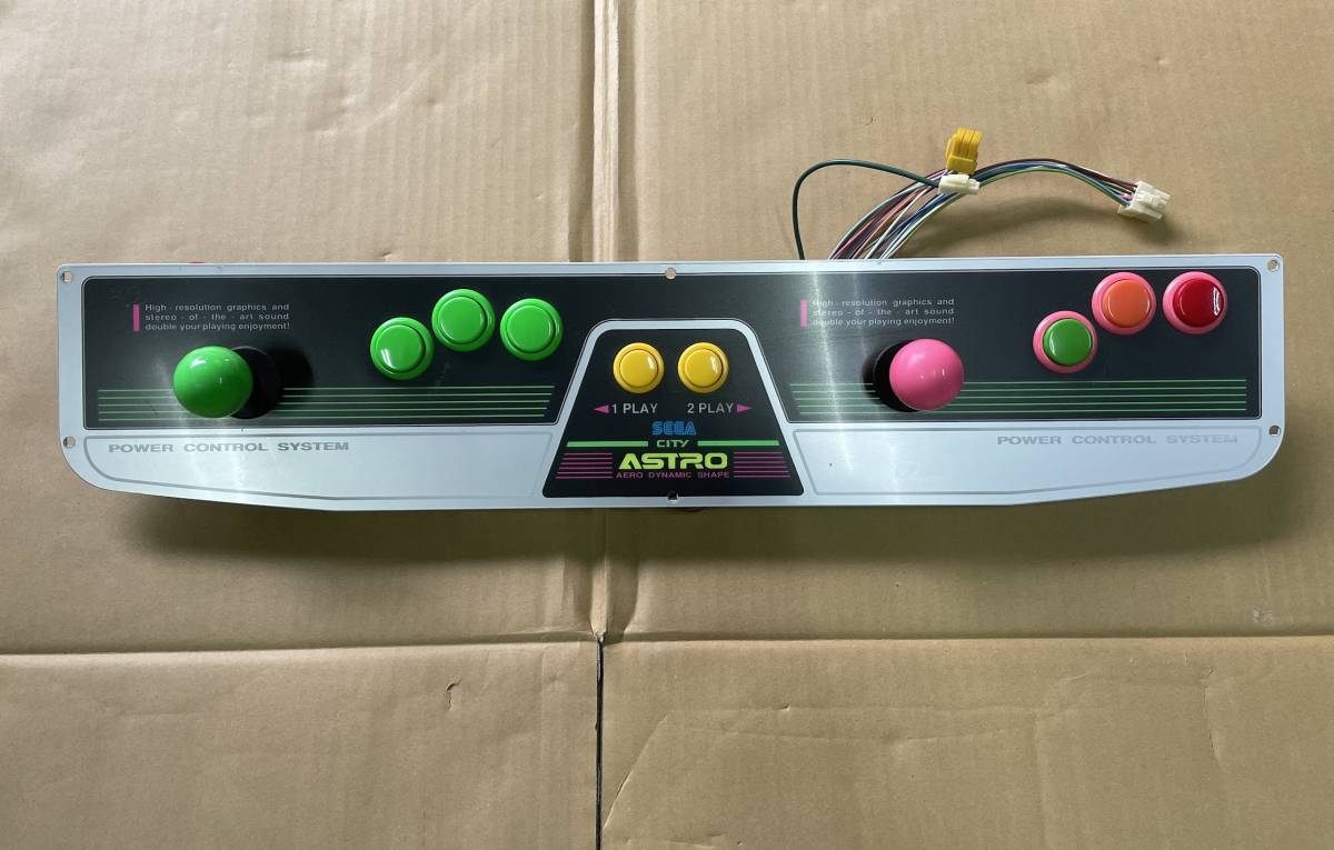 セガ アーケード アストロシティ コントロールパネル /2L6B】 SEGA