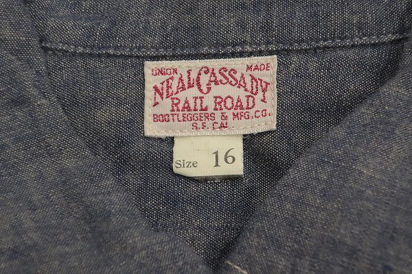 フリーホイーラーズ SHIRT FREEWHEELERS WORK STYLE NEAL ニール CHAMBRAY 0 ニールシャツ シャンブレーシャツ シャンブレー INDIGO ヴィンテージカラーシャンブレーニール ワークシャツ CHAMBRAY)