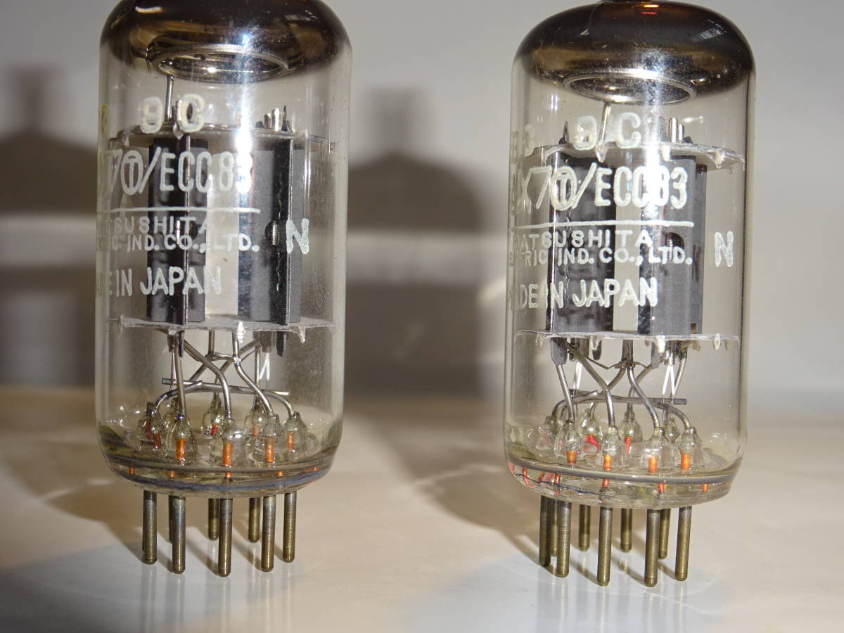 自作アンプ 12ax7 真空管プリアンプ 12au7 自作 真空管 パワーアンプ