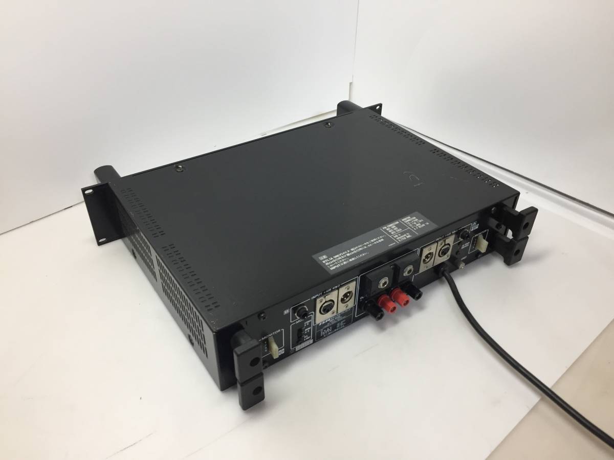 新作，爆買い ☆【通電OK】National RAMSA 2チャンネル パワーアンプ