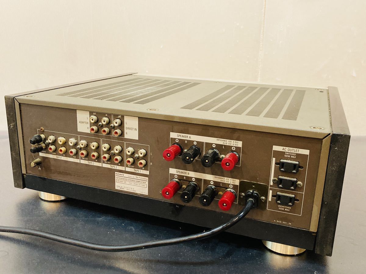 TA-F333ESJ SONY ソニー McIntosh⁄JBL⁄audio-technica⁄Jeff TA-F333ESJ