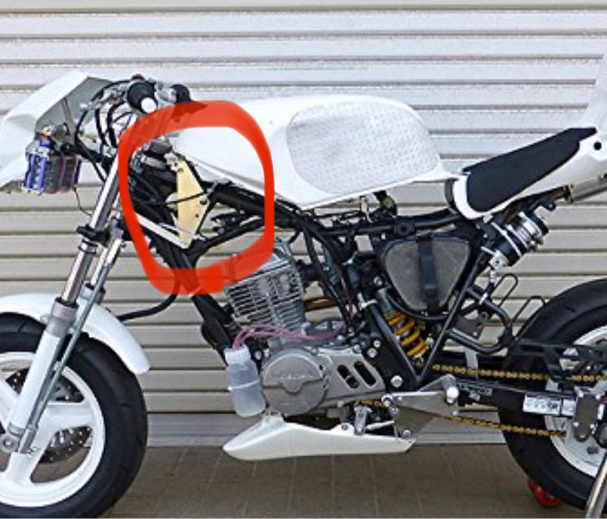 ダイレクトドットコム APE50 APE100 フレーム専用 大容量タンクステー
