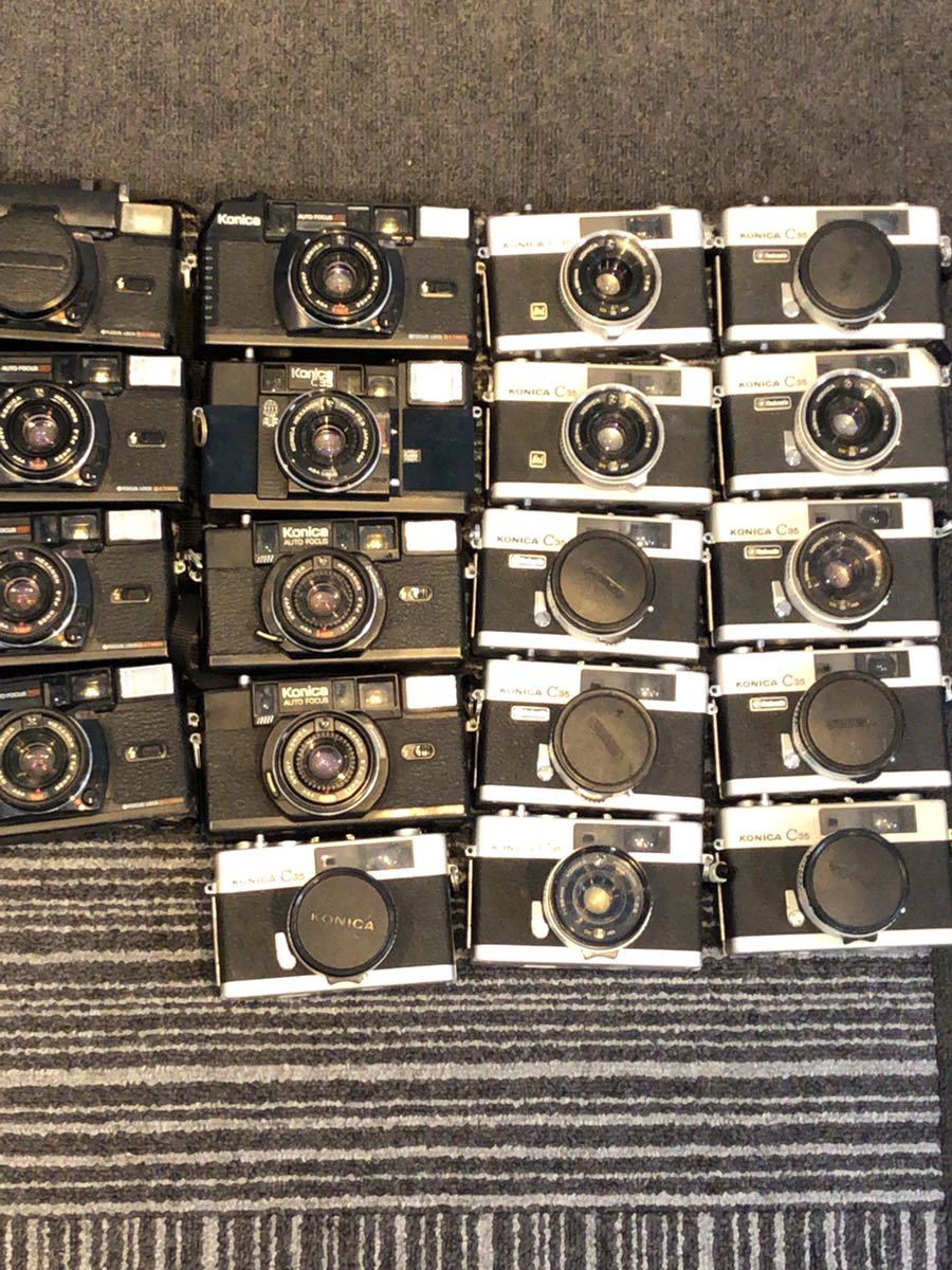 低価，大得価 B 4.27 KONICA C35 1円 フィルムカメラ ジャンク ボディ まとめ4.27 コニカ コンパクトフィルム(ニコン)｜売買されたオークション情報、yahooの商品情報をアーカイブ公開 - オークファン オートフォーカス