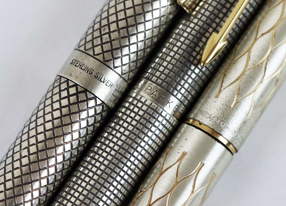 P◇ジャンク品◇万年筆 3本セット 14K SHEAFFER2本/PARKER アメリカ製