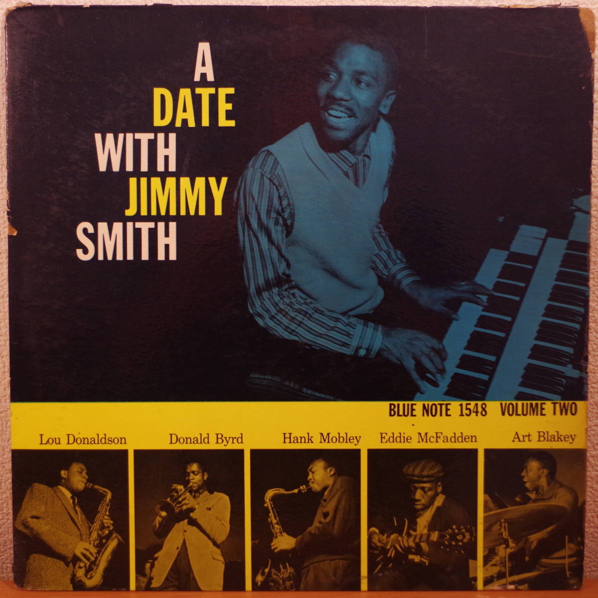 【新作，最新作】 '57 Original MONO A DATE WITH JIMMY SMITH Vol.2 RVG刻印 BLUE NOTE 1548 47-63rd 深溝 Art Blakey Lou Donaldson Donald Byrd(ジャズ一般)｜売買されたオークション情報、yahooの商品情報をアーカイブ公開 - オークファン ジャズ一般