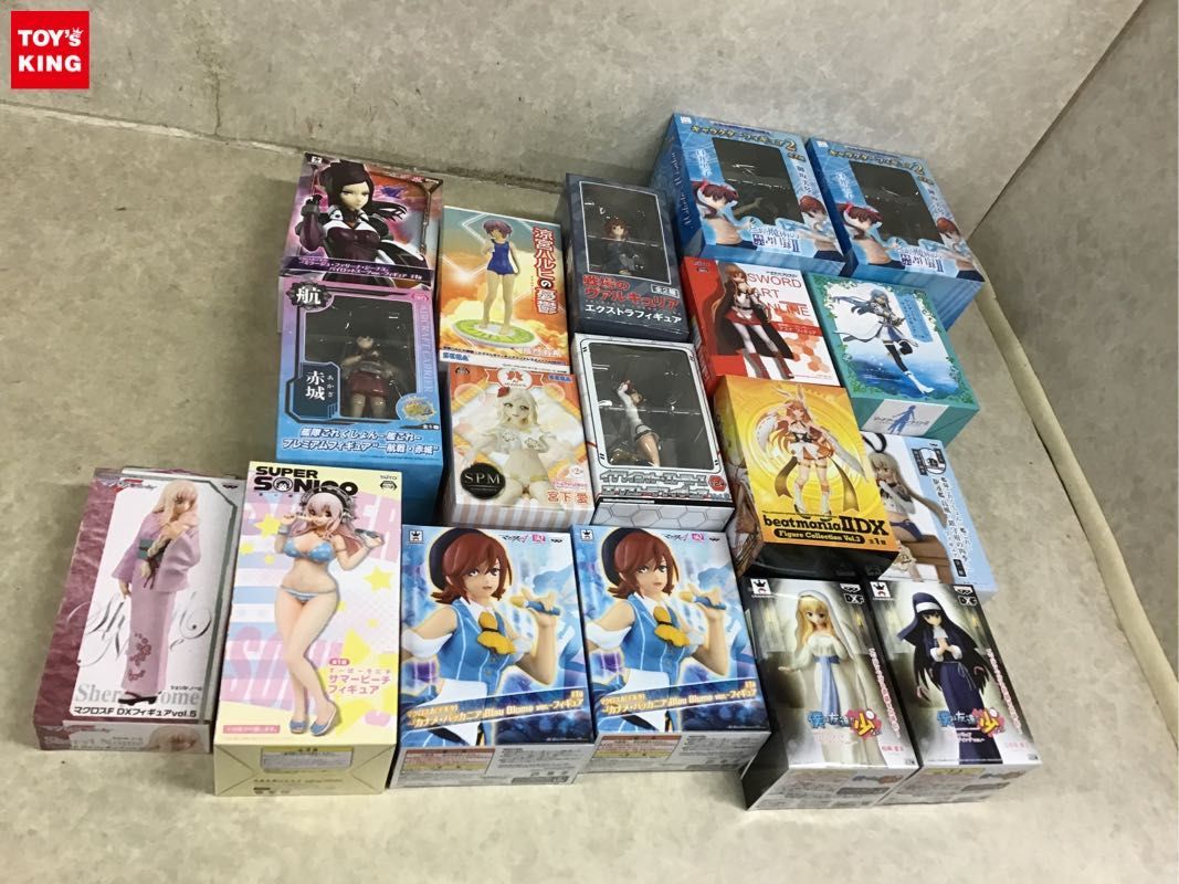 1円～ 同梱不可 ジャンク ラブライブ! 虹ヶ咲学園スクールアイドル同好会 SPM 宮下 愛、すーぱーそに子 サマービーチフィギュア他