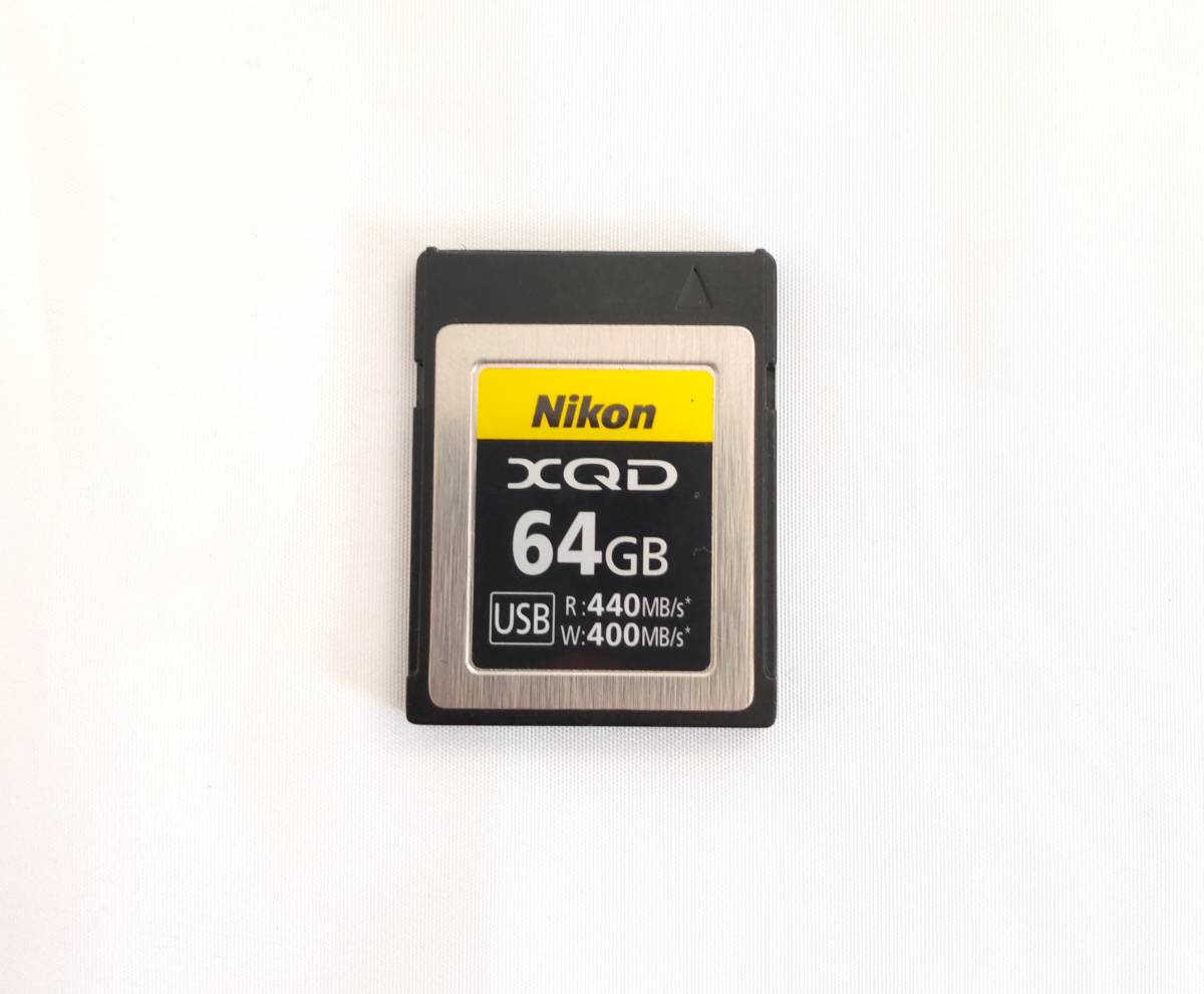 Nikon MC-XQ64G XQDメモリーカード 64GB Nikon XQD Memory Card 64GB 