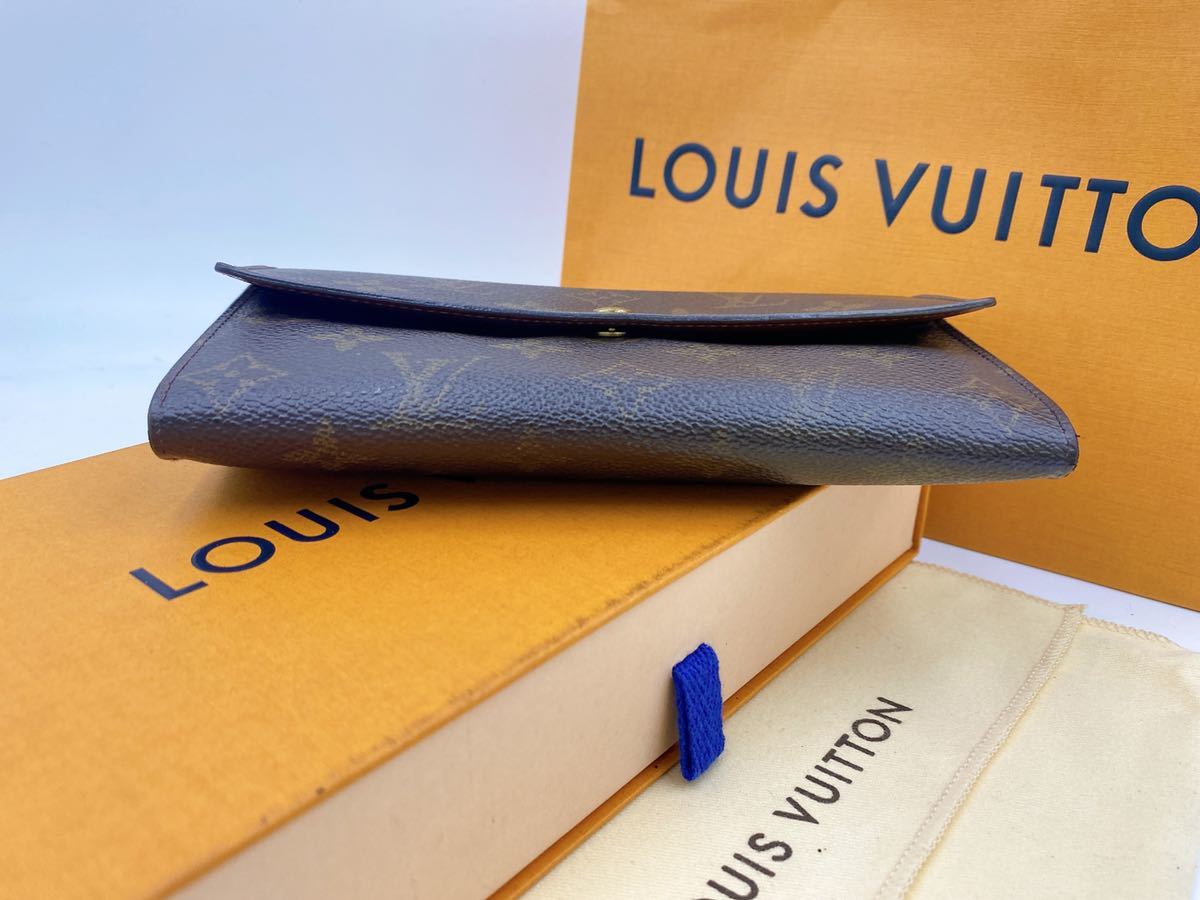 A204【美品】LOUIS VUITTON ルイヴィトン モノグラム ポルトフォイユ 