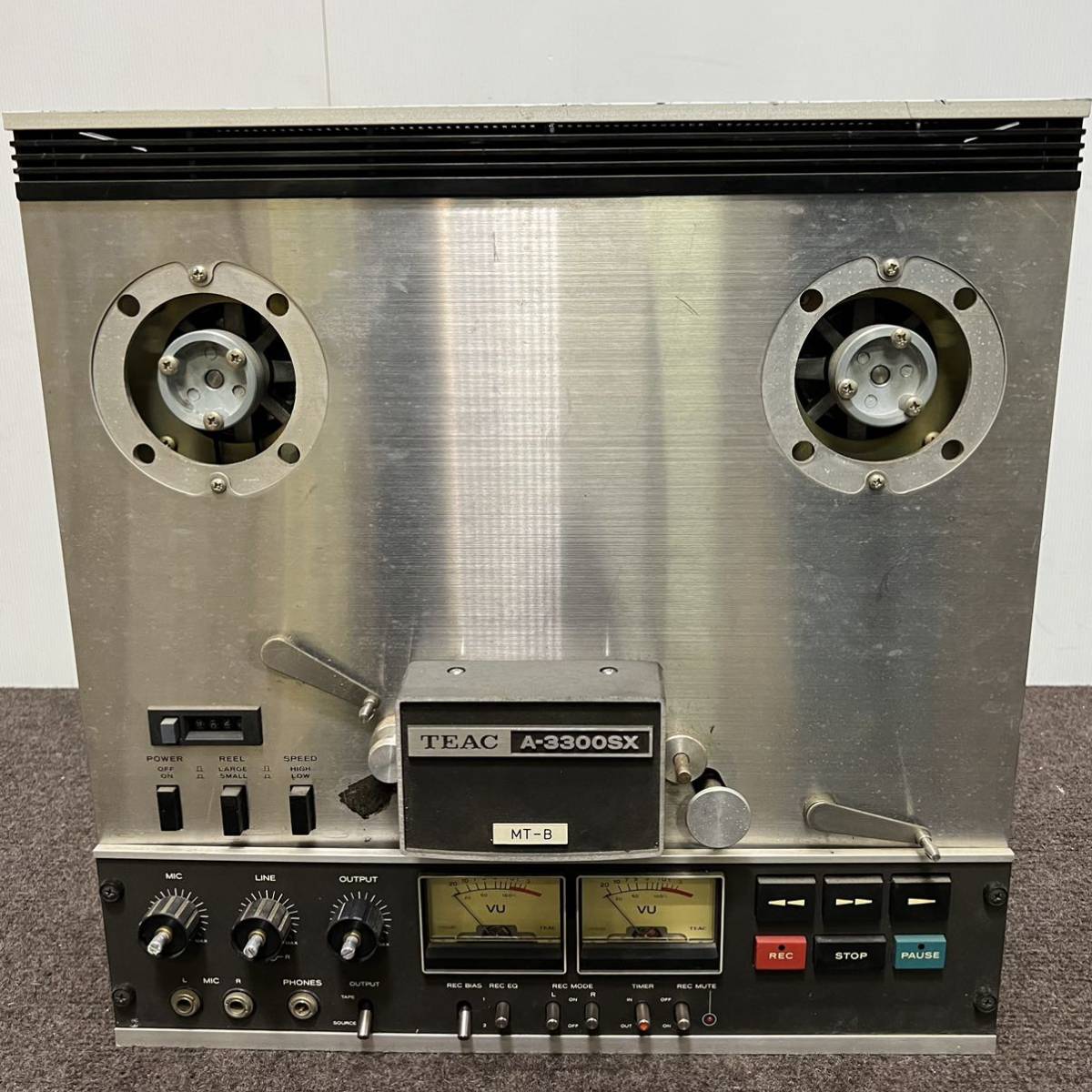 最安値，得価 A1060 TEAC ティアック A-3300SX オープンリールデッキ ジャンク品(オープンリールデッキ)｜売買されたオークション情報、yahooの商品情報をアーカイブ公開 - オークファン オープンリールデッキ