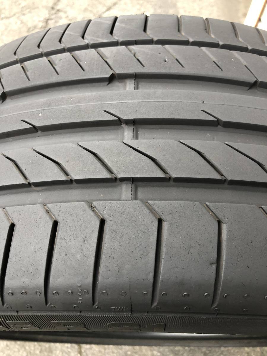 激安中古タイヤ単品　2019年製造　コンチネンタル　コンチスポーツコンタクト5P(AO)　265/35R21　1本　全国送料無料 コンチネンタル コンチ スポーツ 単品<BR>2025年製 コンチネンタルスポーツコンタクト :