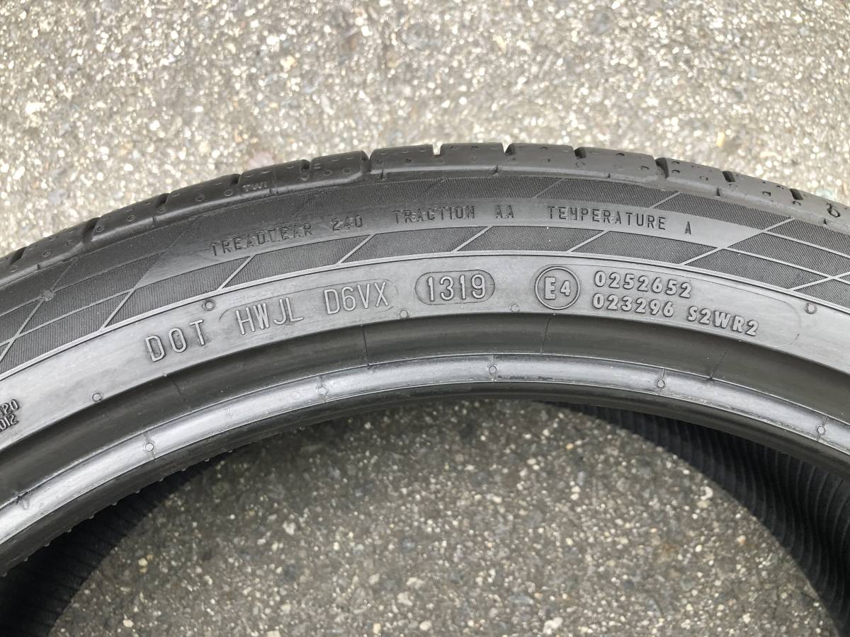 激安中古タイヤ単品　2019年製造　コンチネンタル　コンチスポーツコンタクト5P(AO)　265/35R21　1本　全国送料無料 コンチネンタル コンチ スポーツ 単品<BR>2025年製 コンチネンタルスポーツコンタクト :