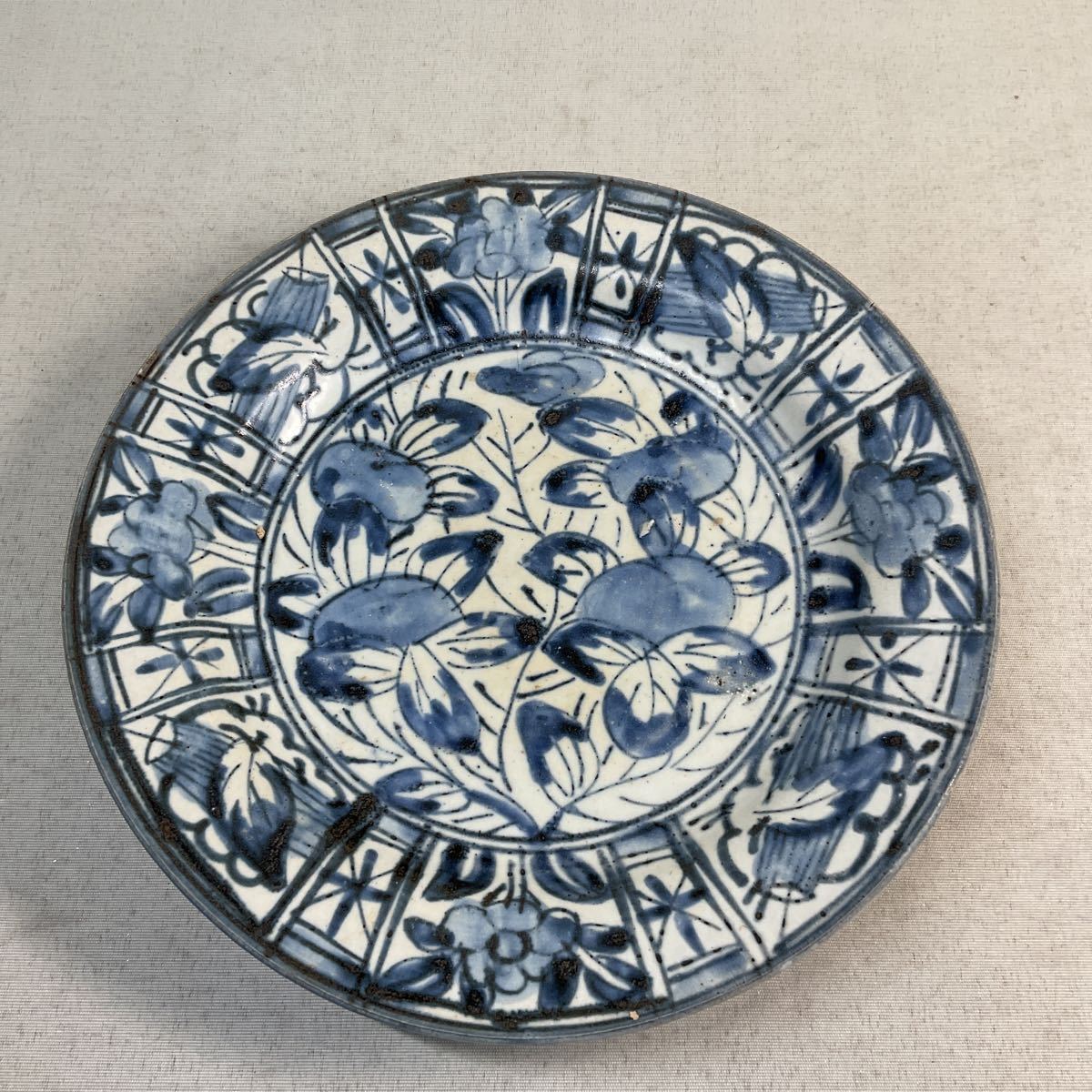 古伊万里 染付 | 芙蓉手皿 芙蓉手 美術・デザイン のぞみ 希 古美術