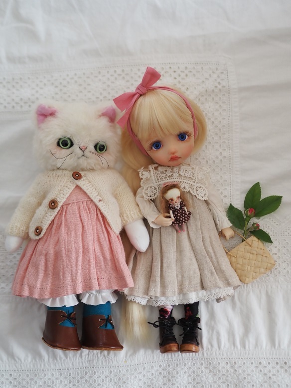 おおきなずきんちゃん 創作ヘッド 樹脂粘土 サーニット ヘッドのみ 