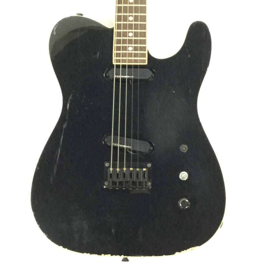 FERNANDES フェルナンデス TEJ エレキギター 黒系 日本製☆現状品
