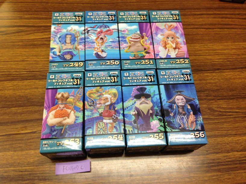  ワンピース ワールドコレクタブルフィギュア Vol.31 8種セット(その他)｜売買されたオークション情報、yahooの商品情報をアーカイブ公開 - オークファン その他