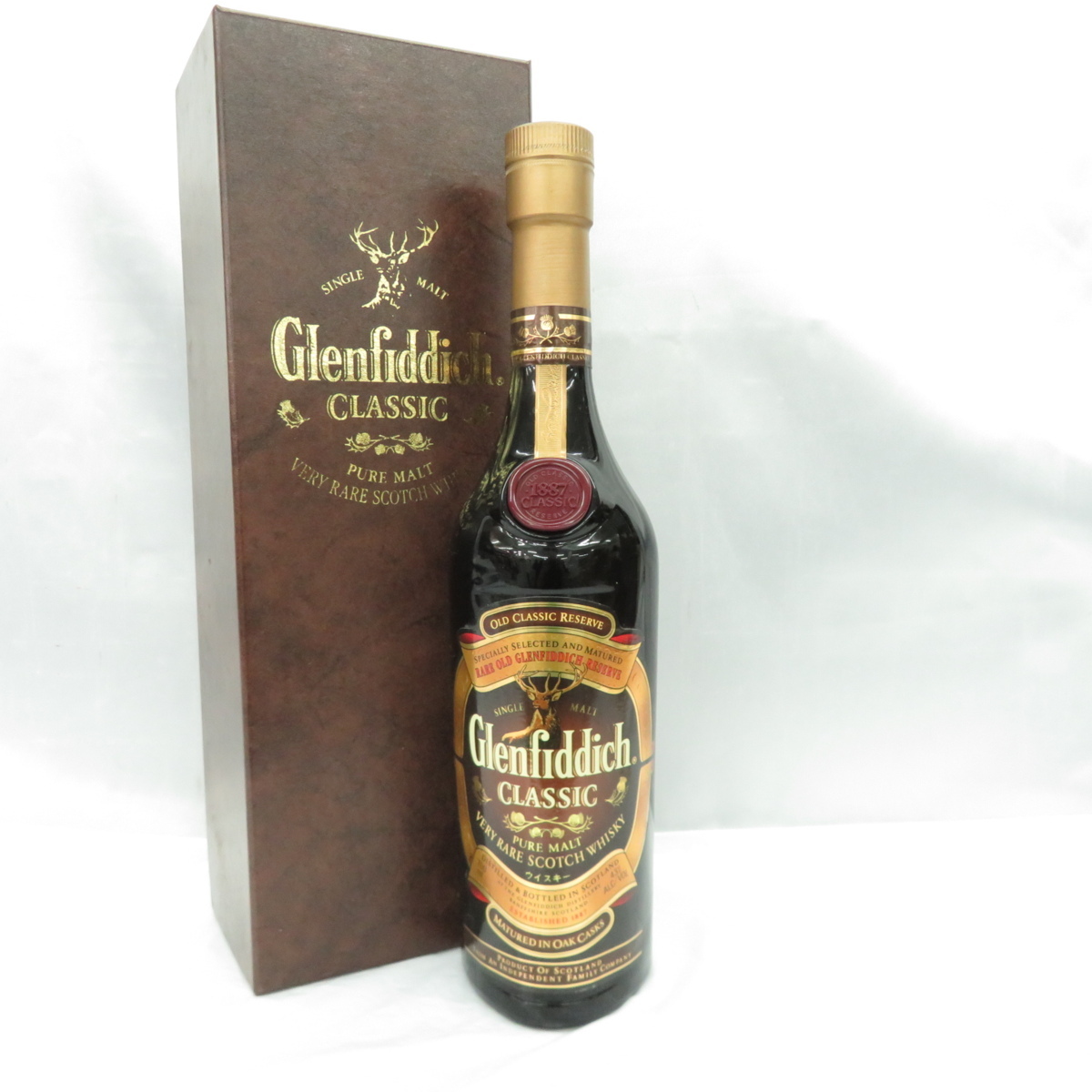 グレンフィディック Glenfiddich ピュアモルト ウイスキー クラシック 