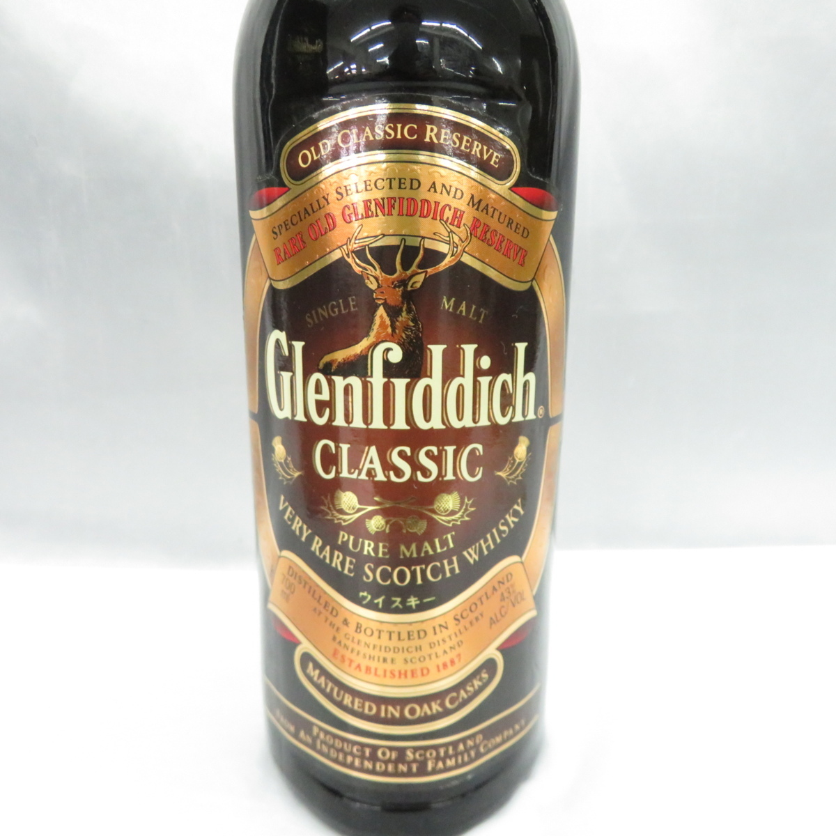 グレンフィディック Glenfiddich ピュアモルト ウイスキー クラシック 