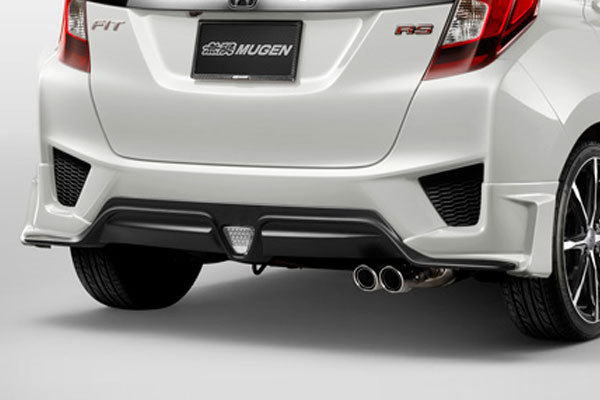 MUGEN 無限 リアアンダースポイラー 未塗装 フィット GK3 GK4 GK5 GP5 GP6 2013/9～2017/5