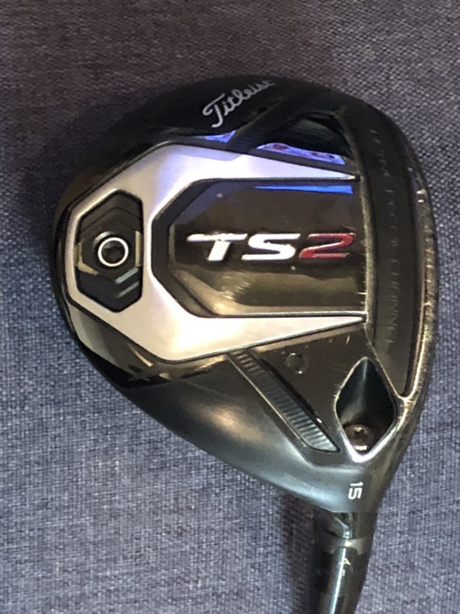 お値下げしました！ タイトリスト TS4 9.5 ディアマナ DF 6S タイトリスト TS2 3番 15度 メーカー純正カスタム ディアマナ ZF60 S