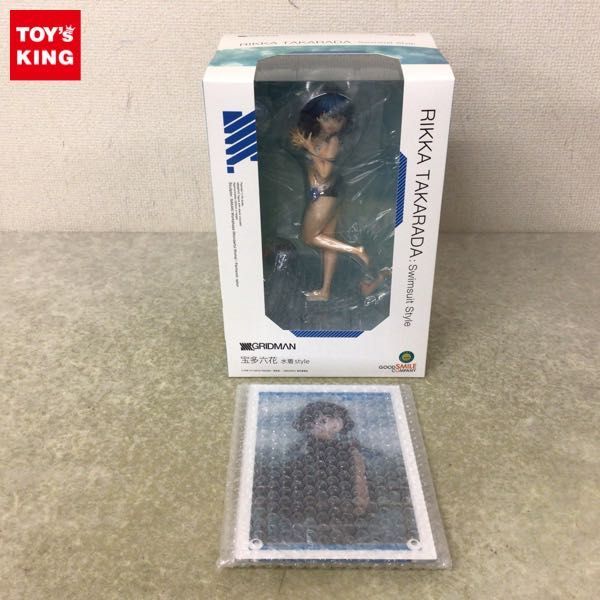 1円～ 未開封 グッドスマイルカンパニー 1/7 SSSS.GRIDMAN 宝多六花 水着style 特典付 未開封 グッドスマイルカンパニー フィギュア A 新条アカネ 君を退屈から救いに来たんだ――「」より、フィギュア