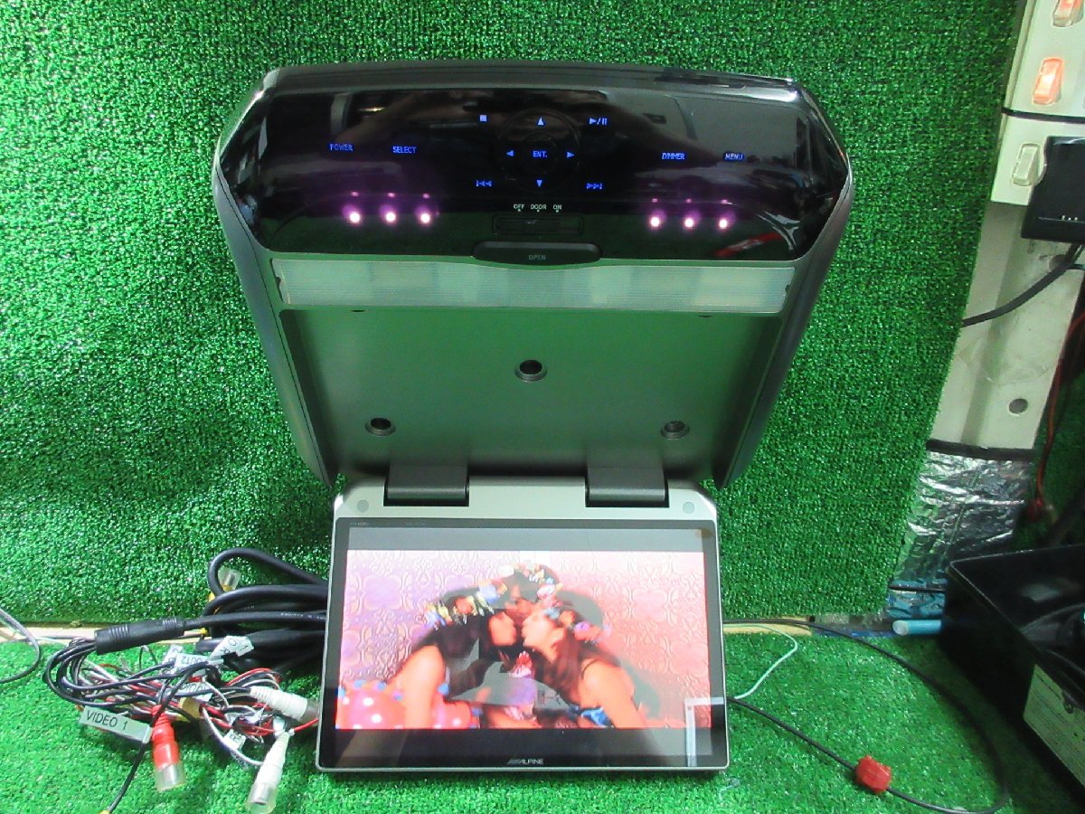 アルパイン TMX-R1100 VGA 10.2インチ リアモニター リア 