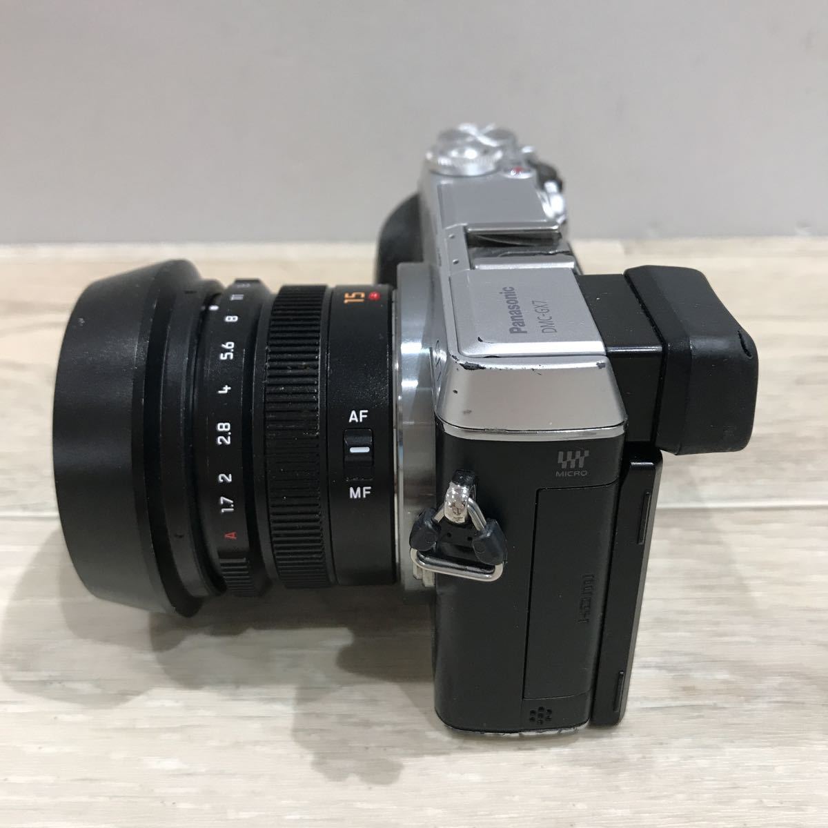 Panasonic LUMIX Lumix パナソニック□DMC-GX7-S 最新作，正規品 ミラーレス一眼」の人気商品一覧・価格比較 165 D 1円〜 LUMIX DMC - GX7 デジタル カメラ Panasonic パナソニック 中古 現状品