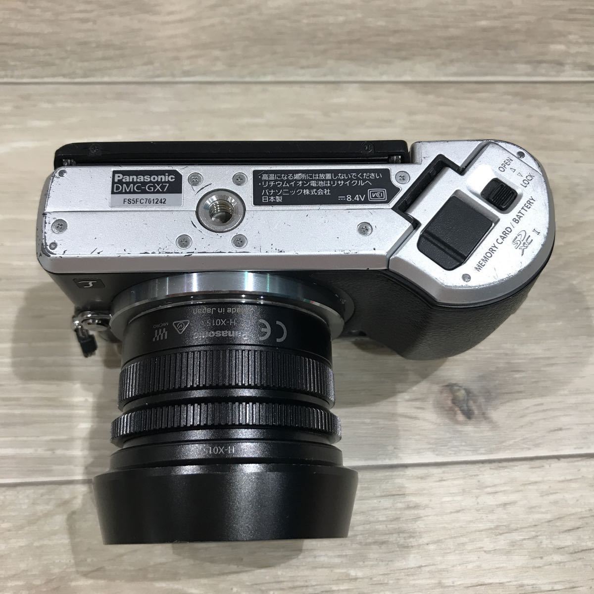 Panasonic LUMIX Lumix パナソニック□DMC-GX7-S 最新作，正規品 ミラーレス一眼」の人気商品一覧・価格比較 165 D 1円〜 LUMIX DMC - GX7 デジタル カメラ Panasonic パナソニック 中古 現状品