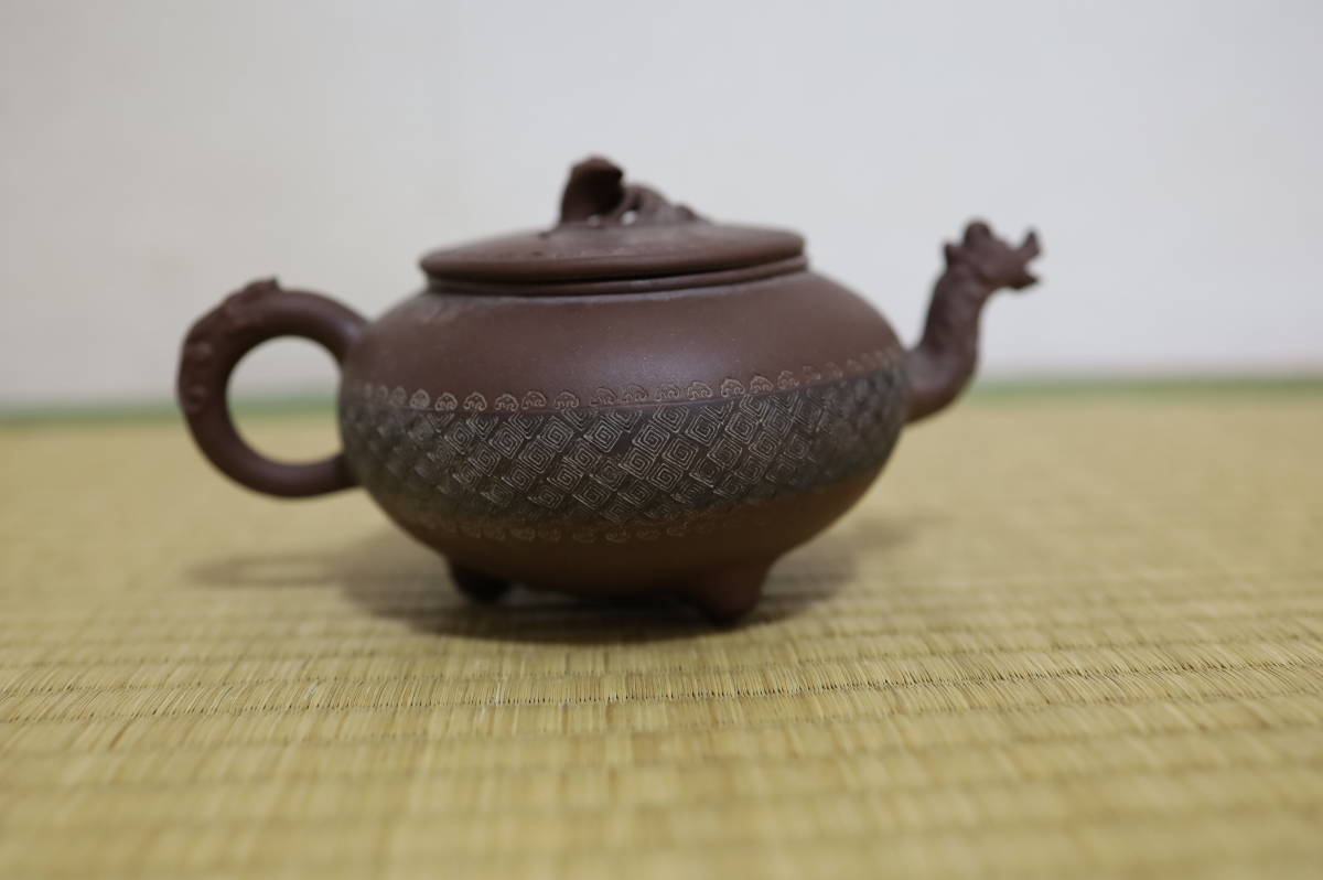 1348 九谷焼 良山作 染錦花鳥図壺 獅子蓋 三段壺 飾り壺 1348 九谷焼