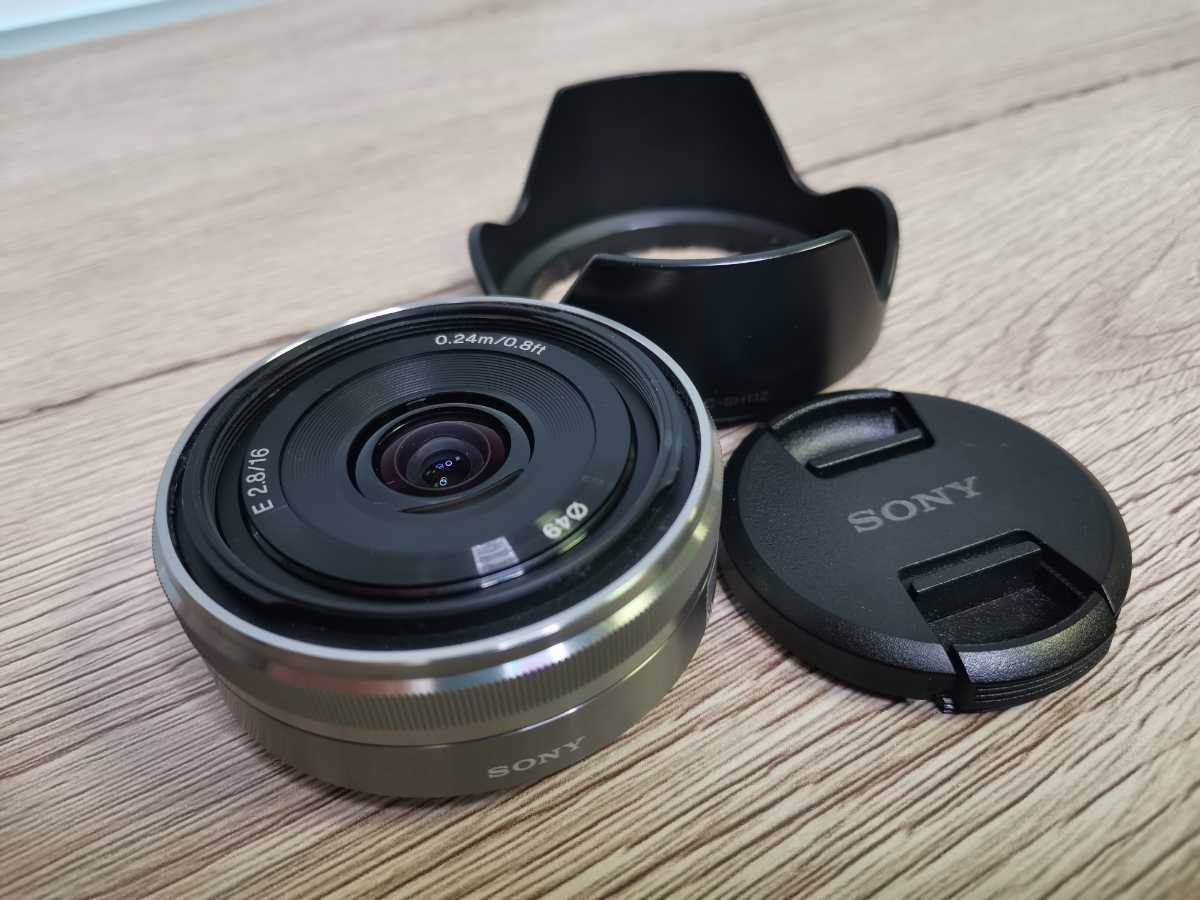 SONY ソニー E 16mm F2.8 SEL16F28 #28 E 16mm SEL16F28 F2.8（SEL16F28 A- フォト