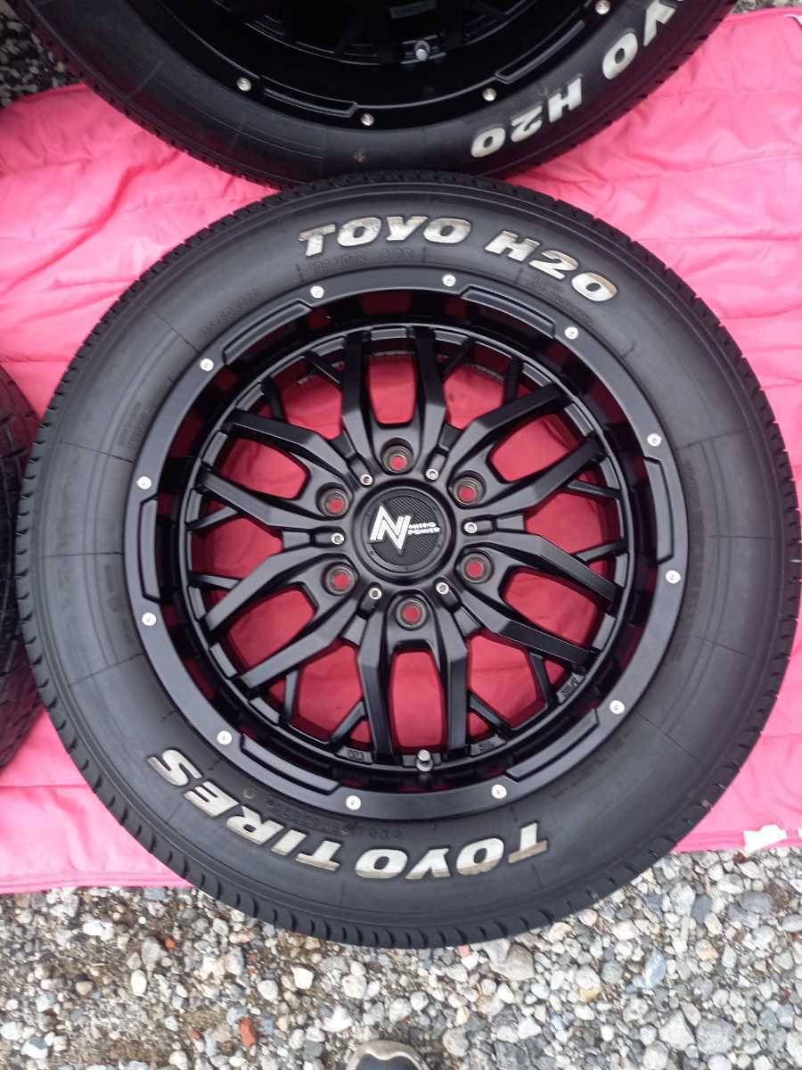 ナイトロパワー ガジェット バリ溝 トーヨータイヤH20 ホワイトレター 