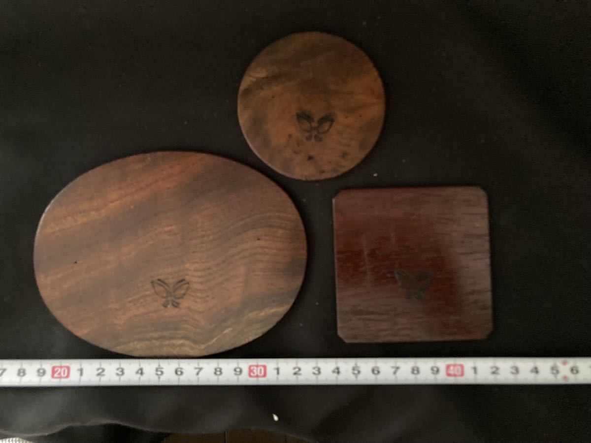 花台 天然木 玉杢 唐木 銘木 飾リ台 古木 敷板 アンティーク 約45×45cm