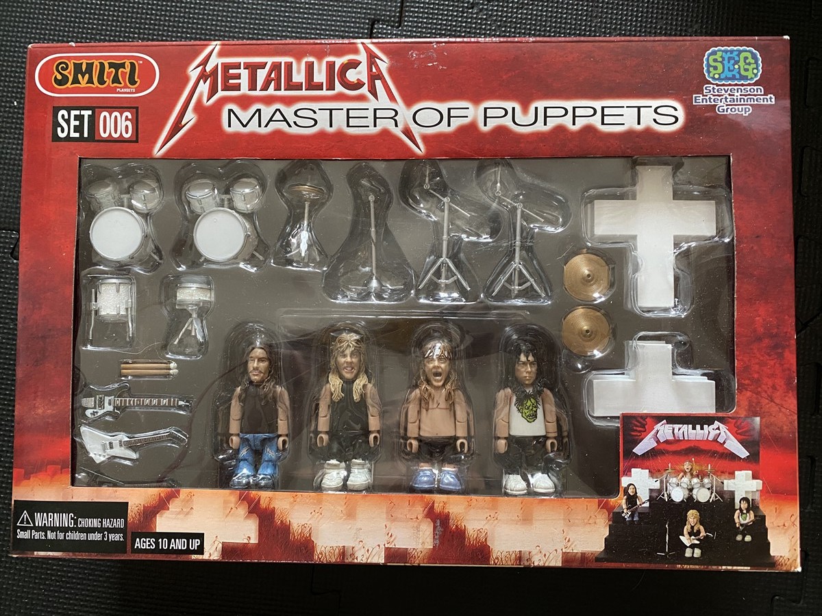 未使用!!未開封!! SMITI METALLICA メタリカ MASTER OF PUPPETS  