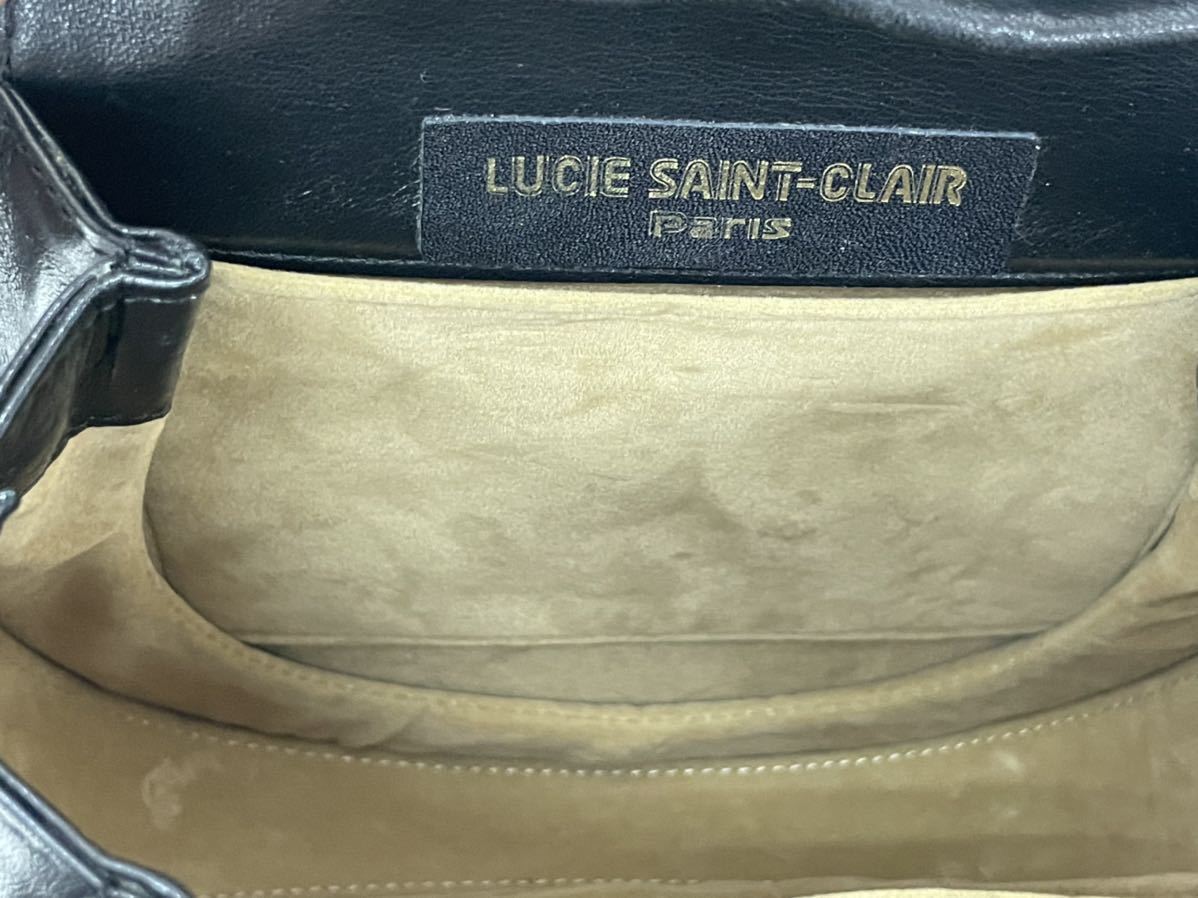 LUCIE SAINT-CLAIR ルーシーサンクレール☆クロコダイル製 ショルダー 