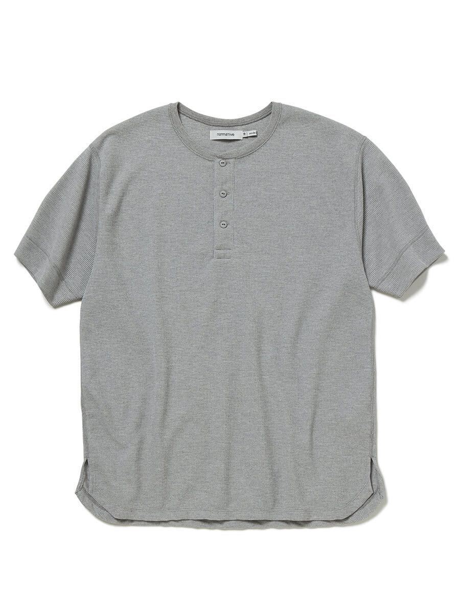 【激安大特価，新作登場】 20SS nonnative 'DWELLER HENLEY NECK S/S TEE POLY THERMAL'/サーマルTEE.Tシャツ.CRERK.ワコマリア.WTAPS.21.22(トップス)｜売買されたオークション情報、yahooの商品情報をアーカイブ公開 - オークファン トップス