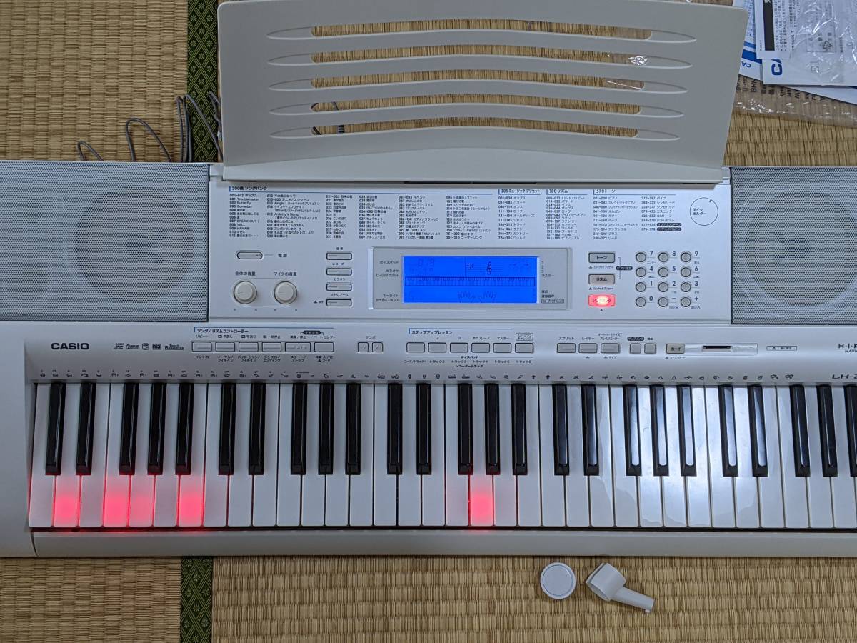CASIO LK-208 光ナビゲーションキーボード 中古 CASIO カシオ 【光