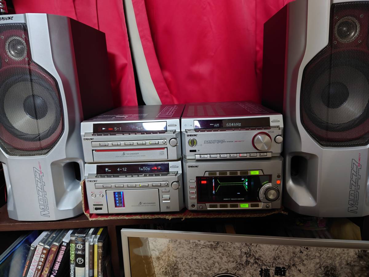 SONY ソニー DHC-MD777 HMC-MD777 SS-MD777 STR-MD777 コンポ