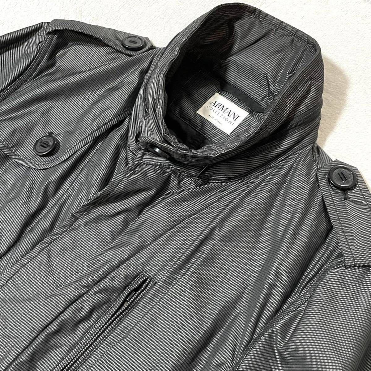 A126【美品】 ARMANI COLLEZIONI アルマーニコレツィオーニ 50 希少XL 