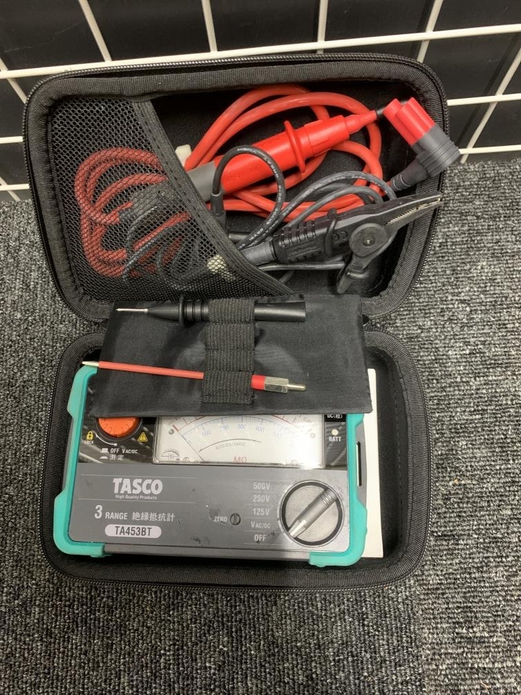 : イチネンTASCO | 株式会社 イチネン TASCO 2レンジ絶縁抵抗計 TA453A-3 DIY・工具 通販モノタロウ 2026年最新Yahoo!オークション 三和電気計器 3レンジアナログ絶縁抵抗計 -絶縁抵抗器の中古品・新品・未使用品一覧 TASCO|絶縁抵抗計|ハードオフ公式通販オフモール|2011960000105117 ＳＴＡ４５３ＢＴ-teraido