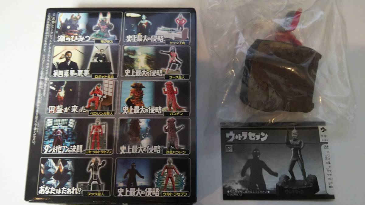 ウルトラ怪獣名鑑 ウルトラセブン編 史上最大の侵略 未開封 未組立 全