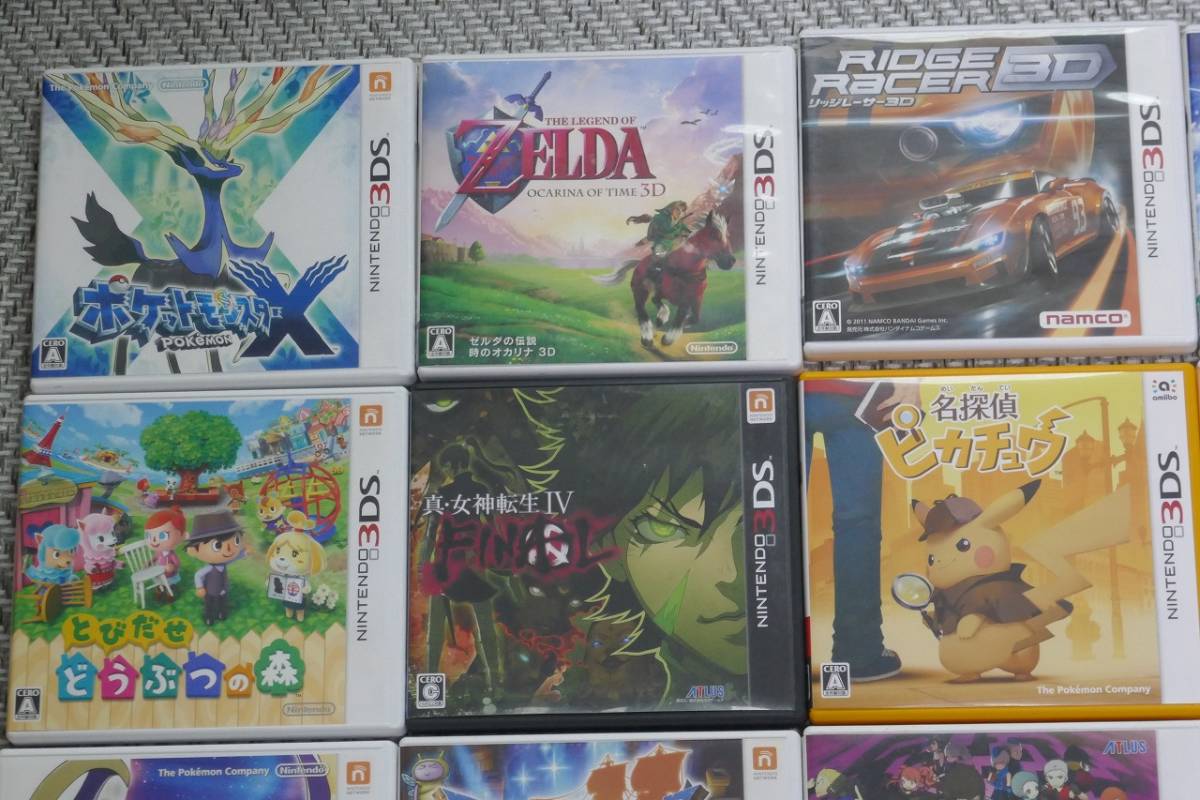 ◇ニンテンドー 3DSソフト 人気28本セット /ジャンク