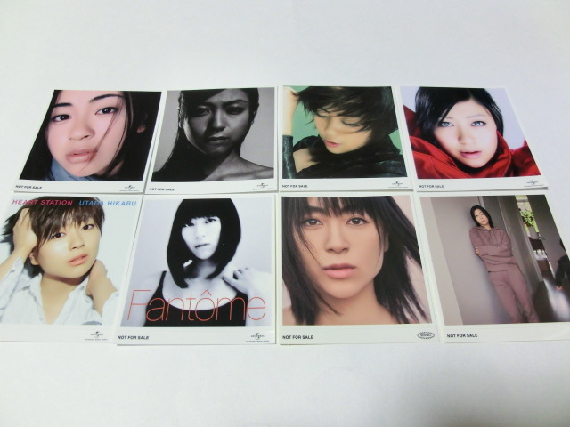 宇多田ヒカル ステッカーのみ 新品 8枚セット レコード 宇多田ヒカル