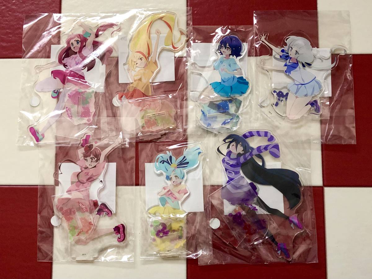 ゾンビランドサガ アクリルスタンド7点セット ◇【ゾンビランドサガ/アクリルスタンド 7種SET】源さくら/二階堂サキ