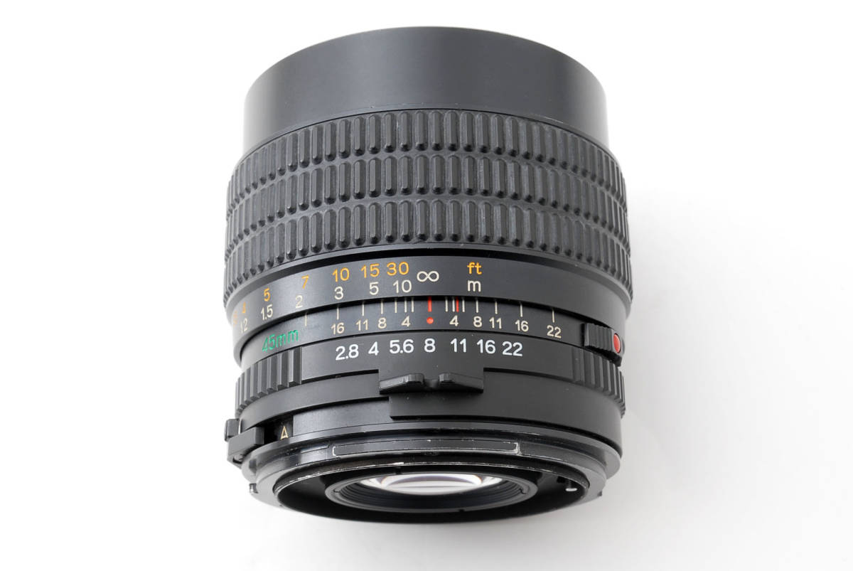 Mamiya マミヤ MAMIYA-SEKOR C 45mm F2.8 N 単焦点レンズ MF lens for