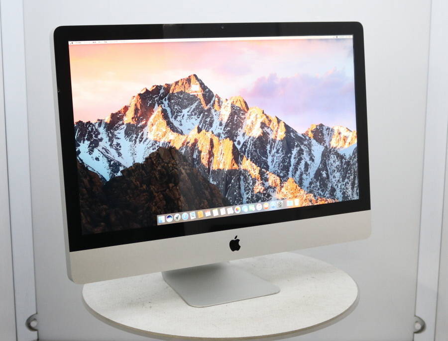 iMac 27インチ Mid2011 (A1312) 元箱・純正付属品多数セット Apple iMac Mid2011 A1312 macOS Core i5-2500S 2.70GHz 8GB 1000GB